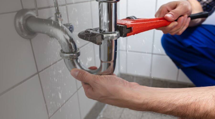 Slab Leak Detection in Saunemin, IL